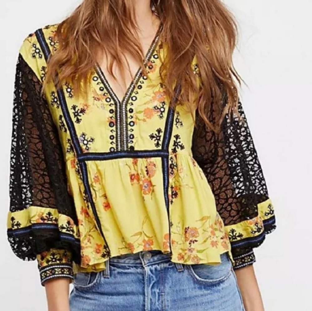 NWT Free People gorgeous top. Never worn.